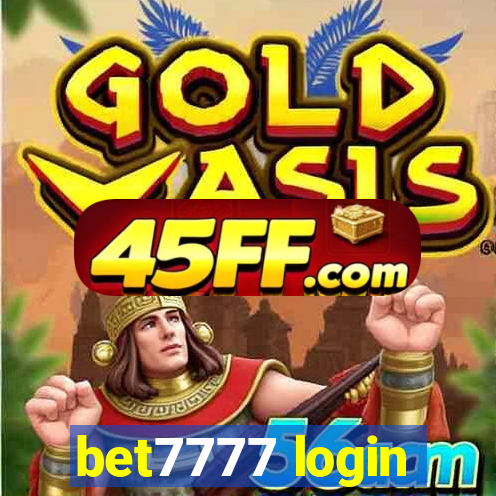 bet7777 login